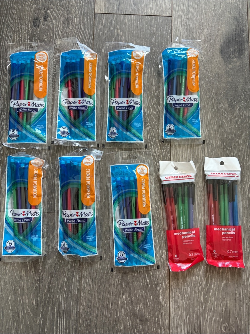 Bundle of NEW Paper Mate and Office Depot mechanical pencils